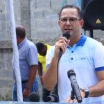 Jorge Minaya se dirige a los presentes