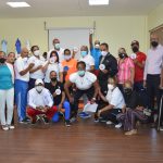 Grupo de técnicos que fueron orientados en conocimientos de fubkey