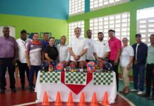 NEFI impacta a Jarabacoa con entrega de utilería deportiva a 11 centros educativos